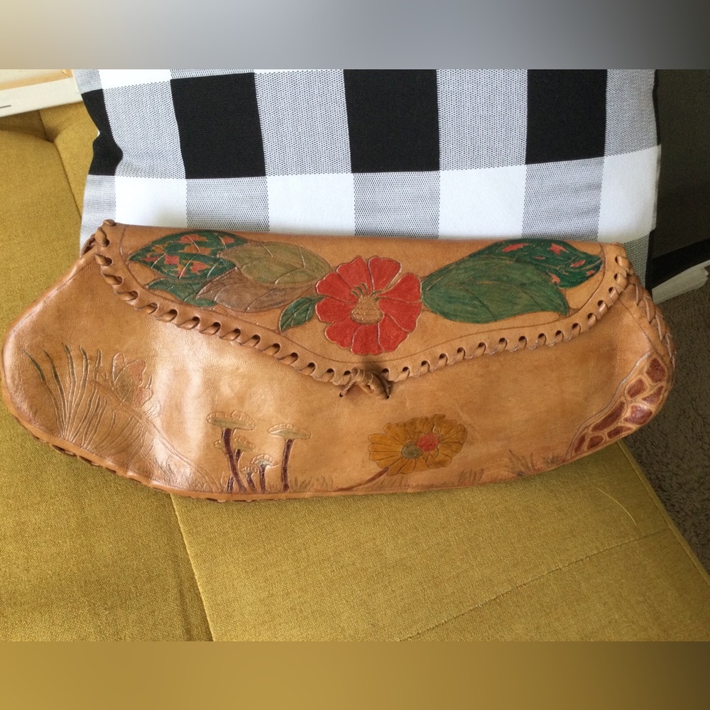 Genuine Leather clutch purse